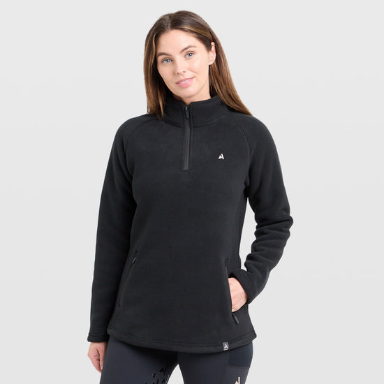 Womens React Half Zip Fleece
