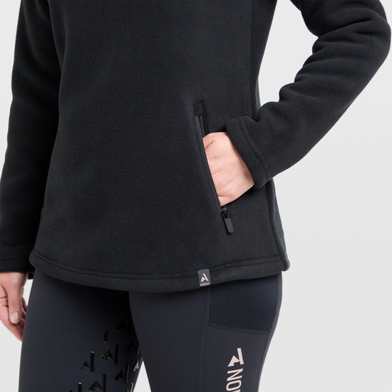 Womens React Half Zip Fleece