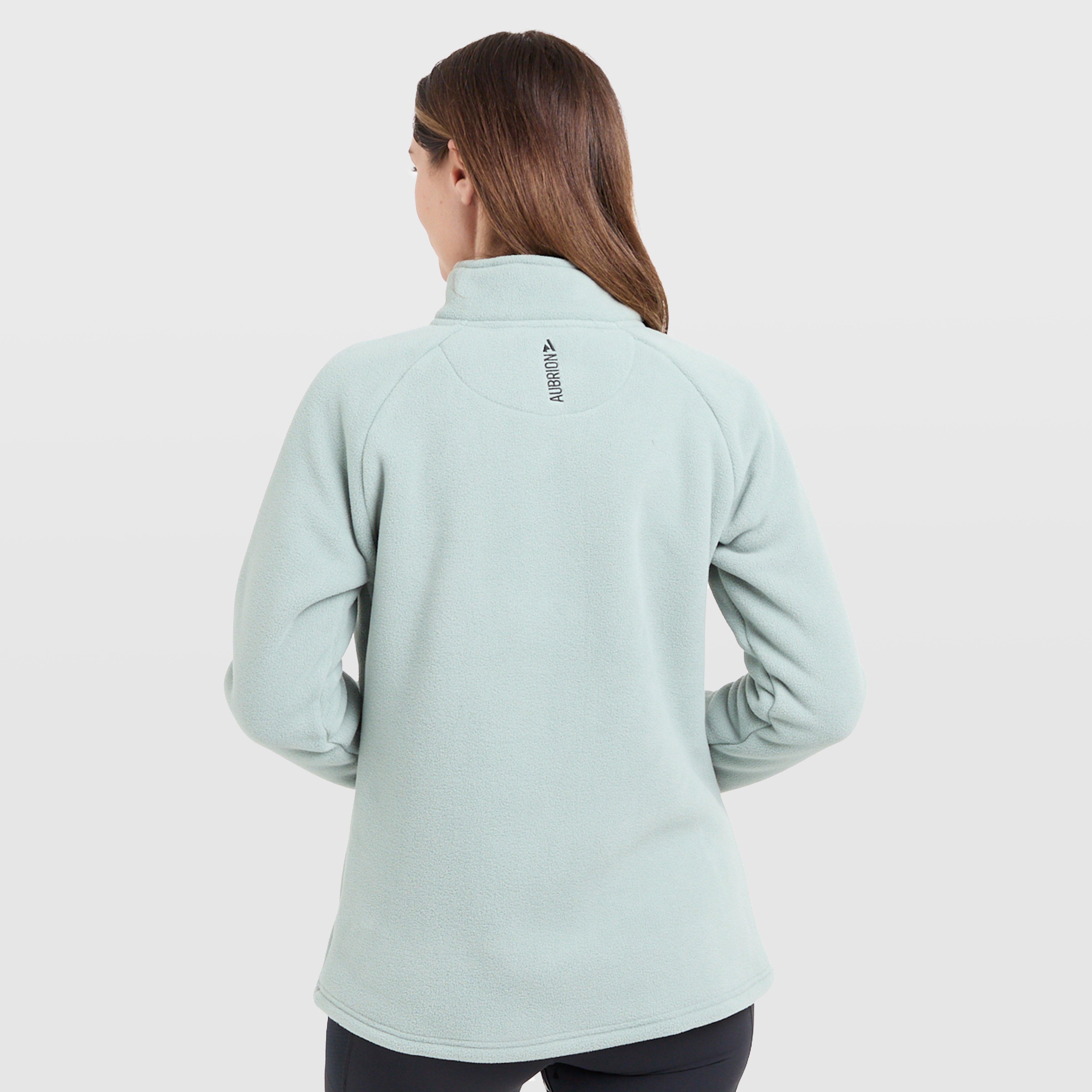 Womens React Half Zip Fleece Sage
