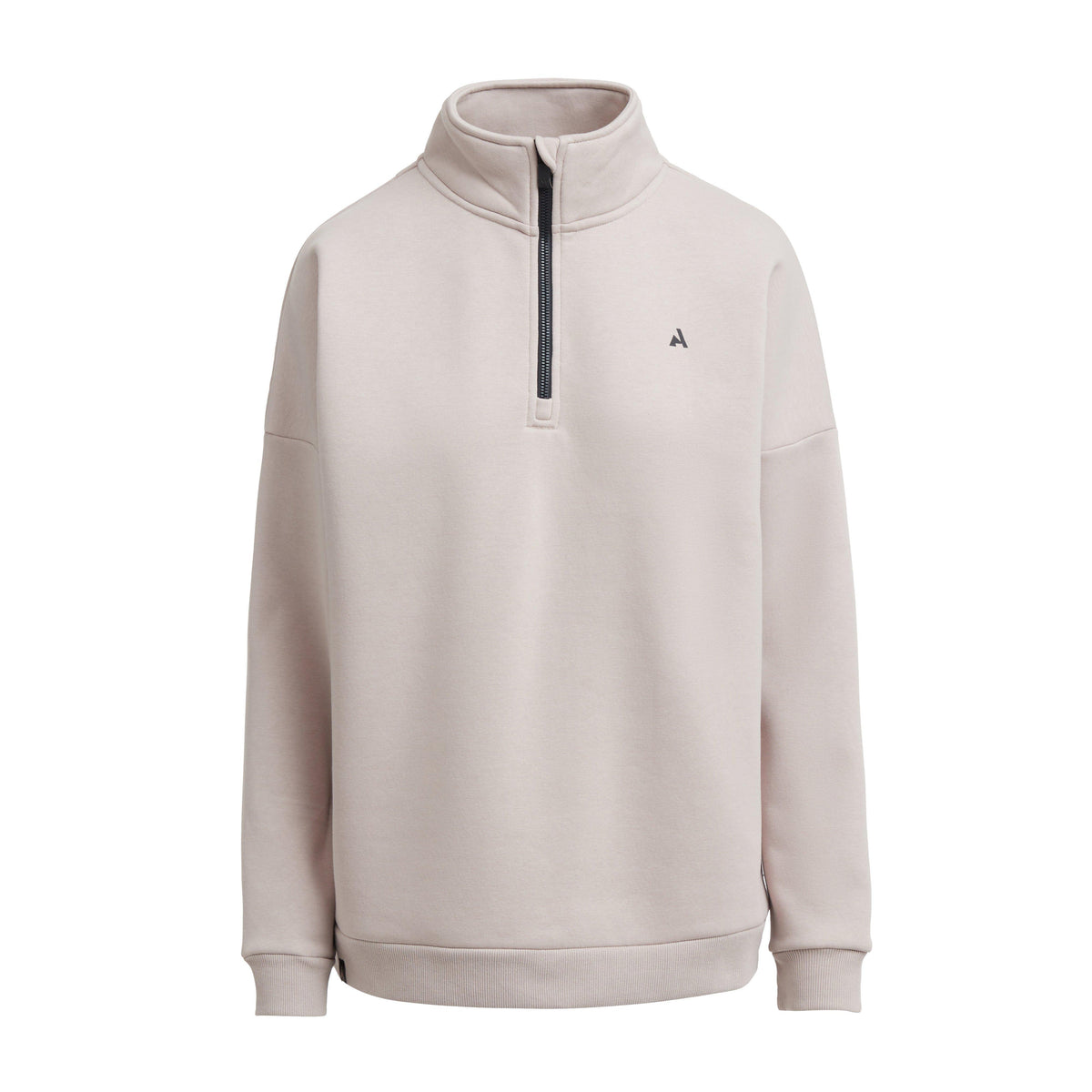 Women's React Half Zip Sweatshirt Sand