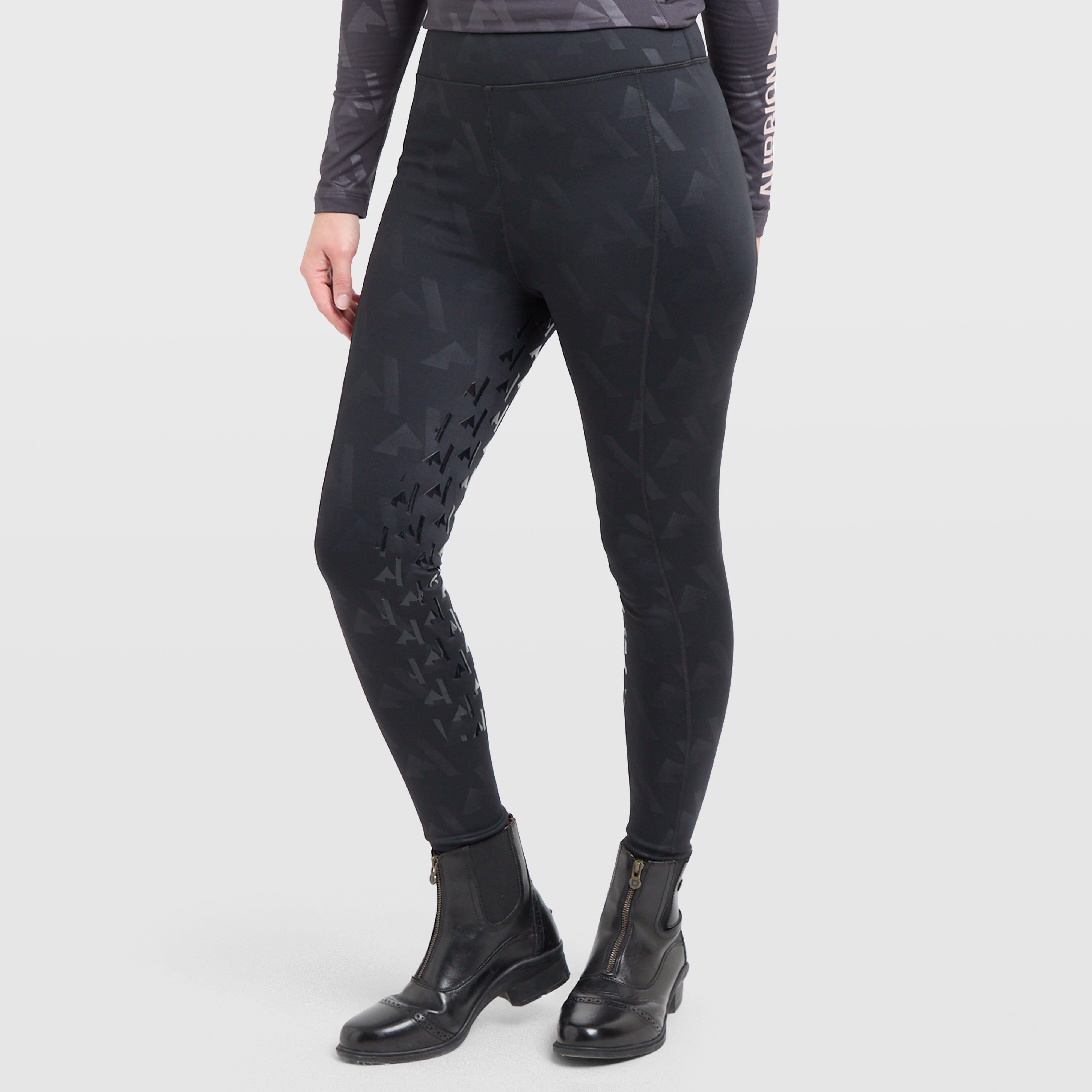 Womens React Winter Riding Tights Shadow
