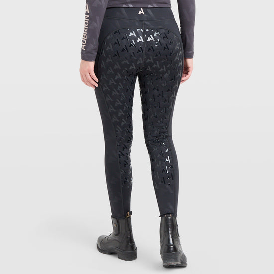 Womens React Winter Riding Tights Shadow