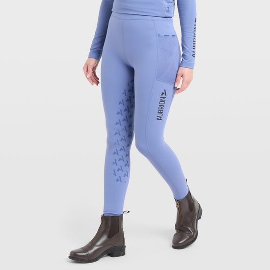 Womens React Non-Stop Riding Tights Night Sky