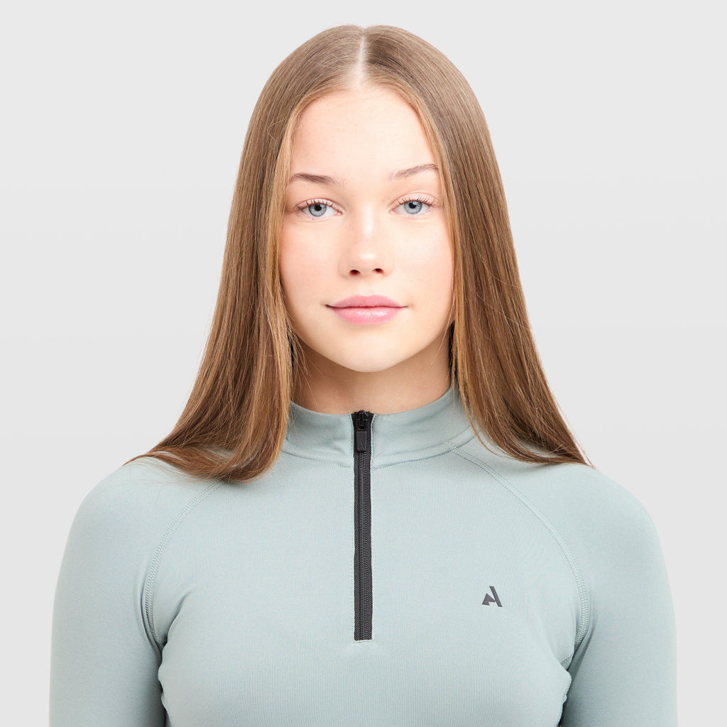 Young Rider React Winter Base Layer Sage