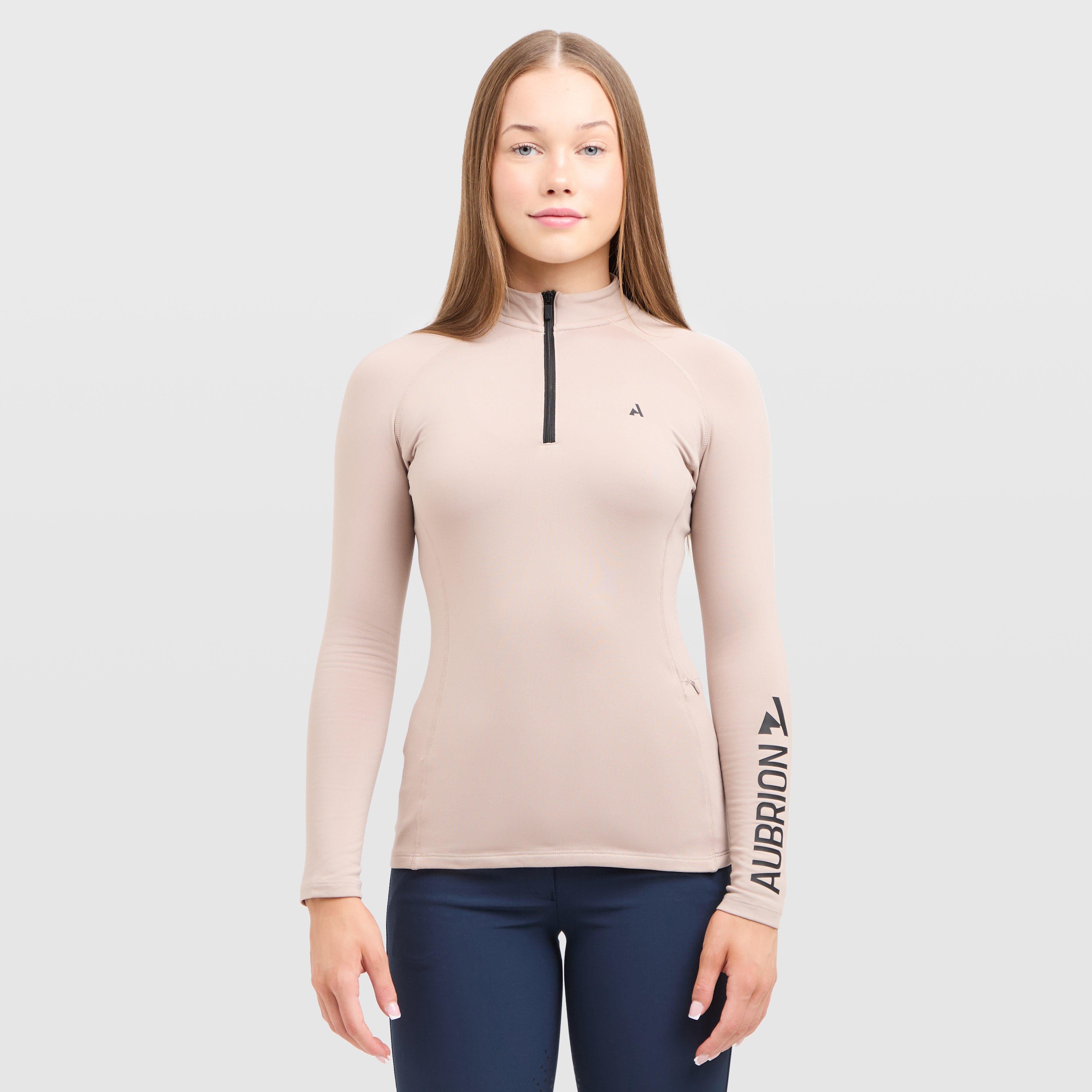 Young Rider React Winter Base Layer Sand