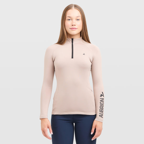 Young Rider React Winter Base Layer Sand