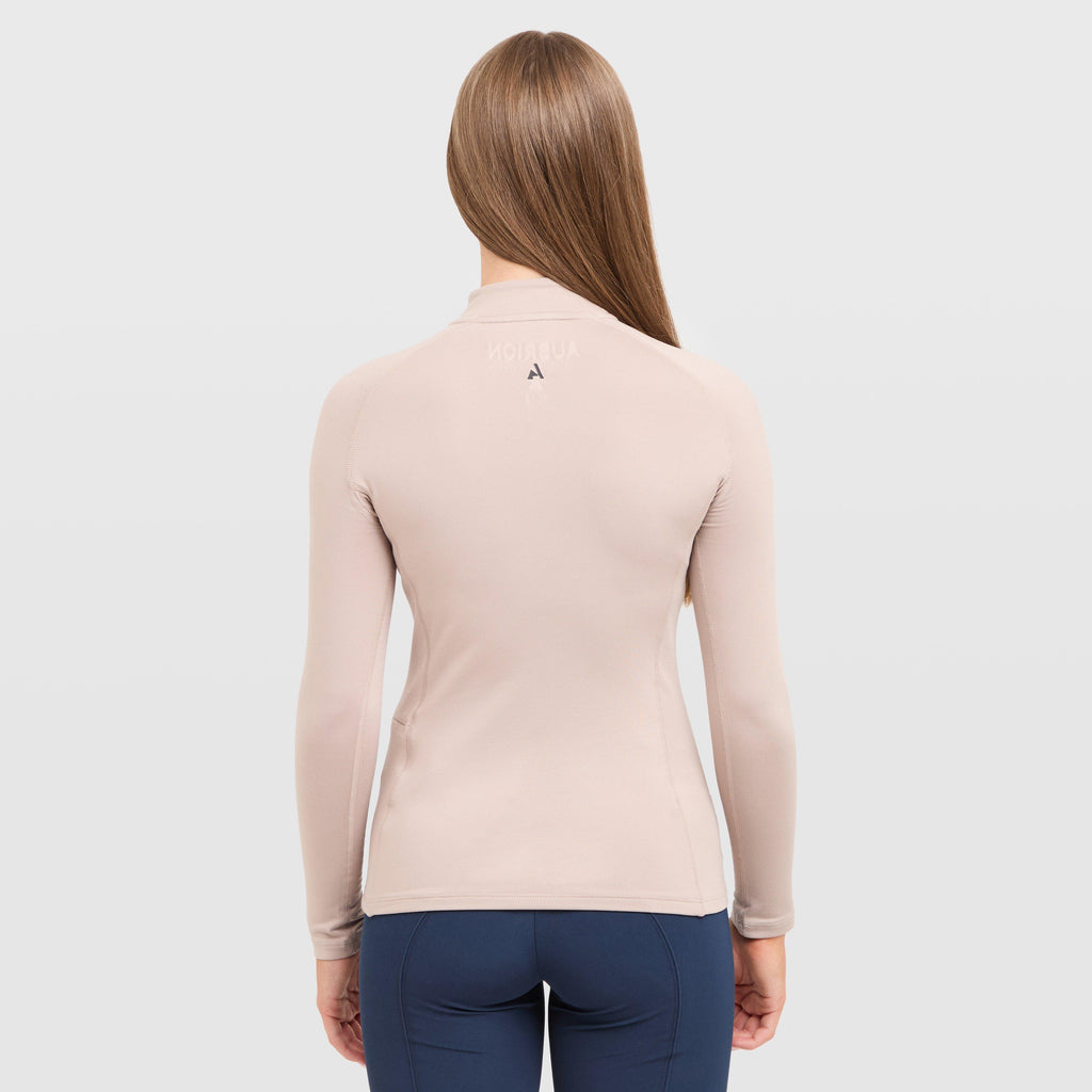 Young Rider React Winter Base Layer Sand