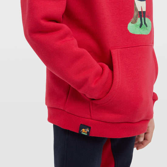 Kids' Winnie and Me Hoodie Red