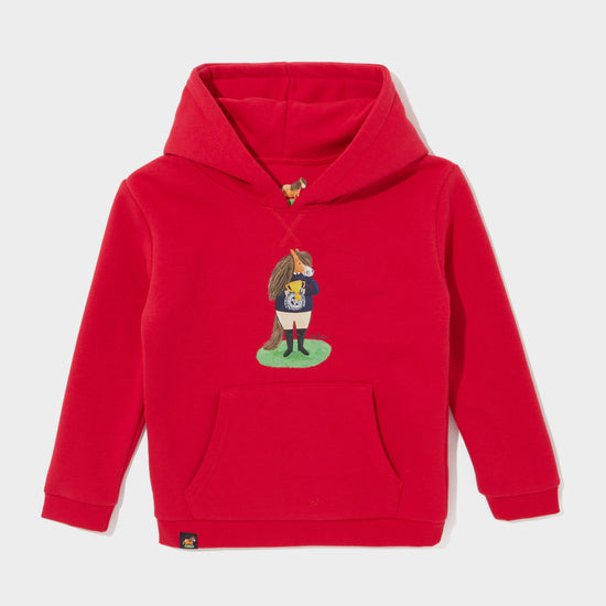 Kids' Winnie and Me Hoodie Red