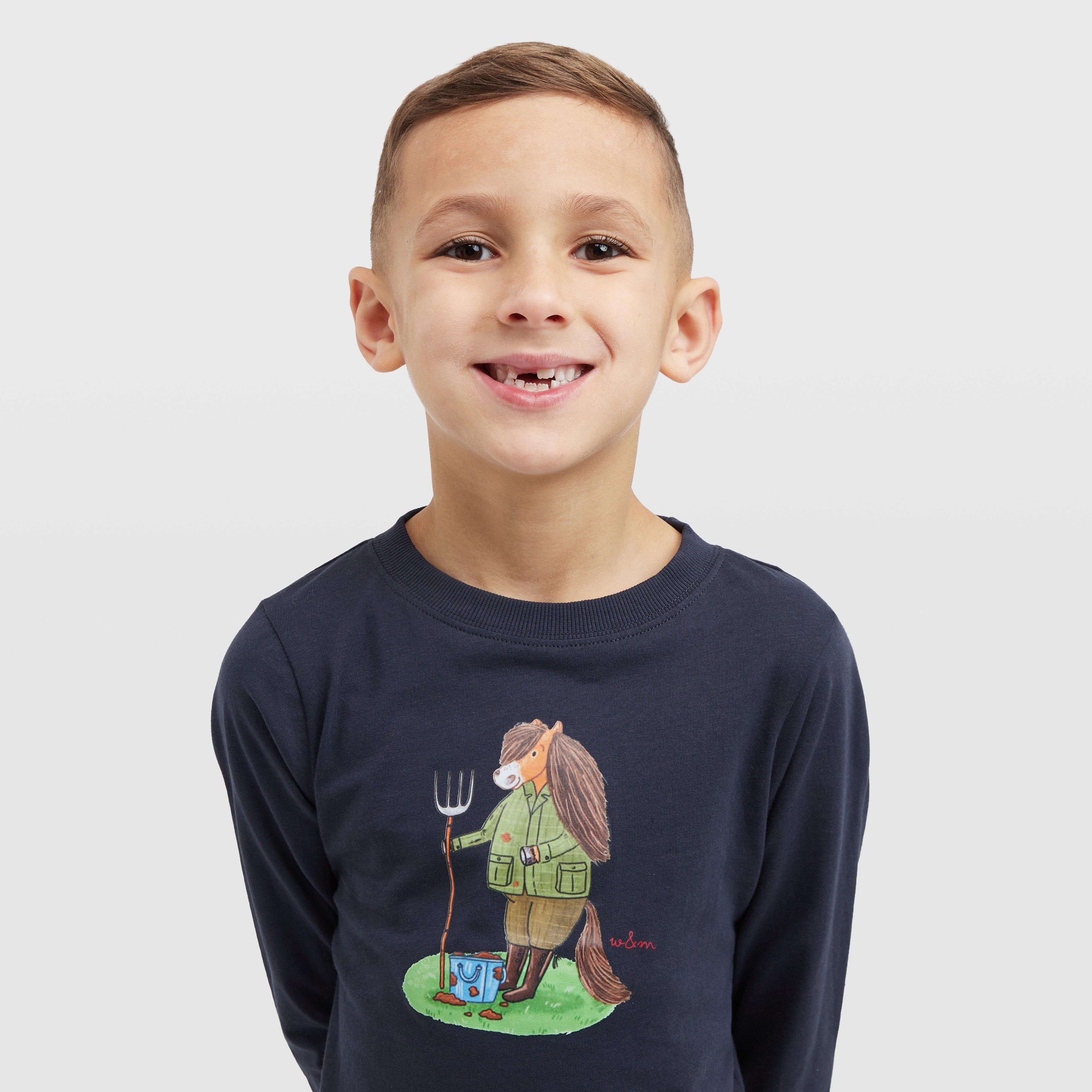 Kids' Winnie & Me Long Sleeve T-Shirt Navy