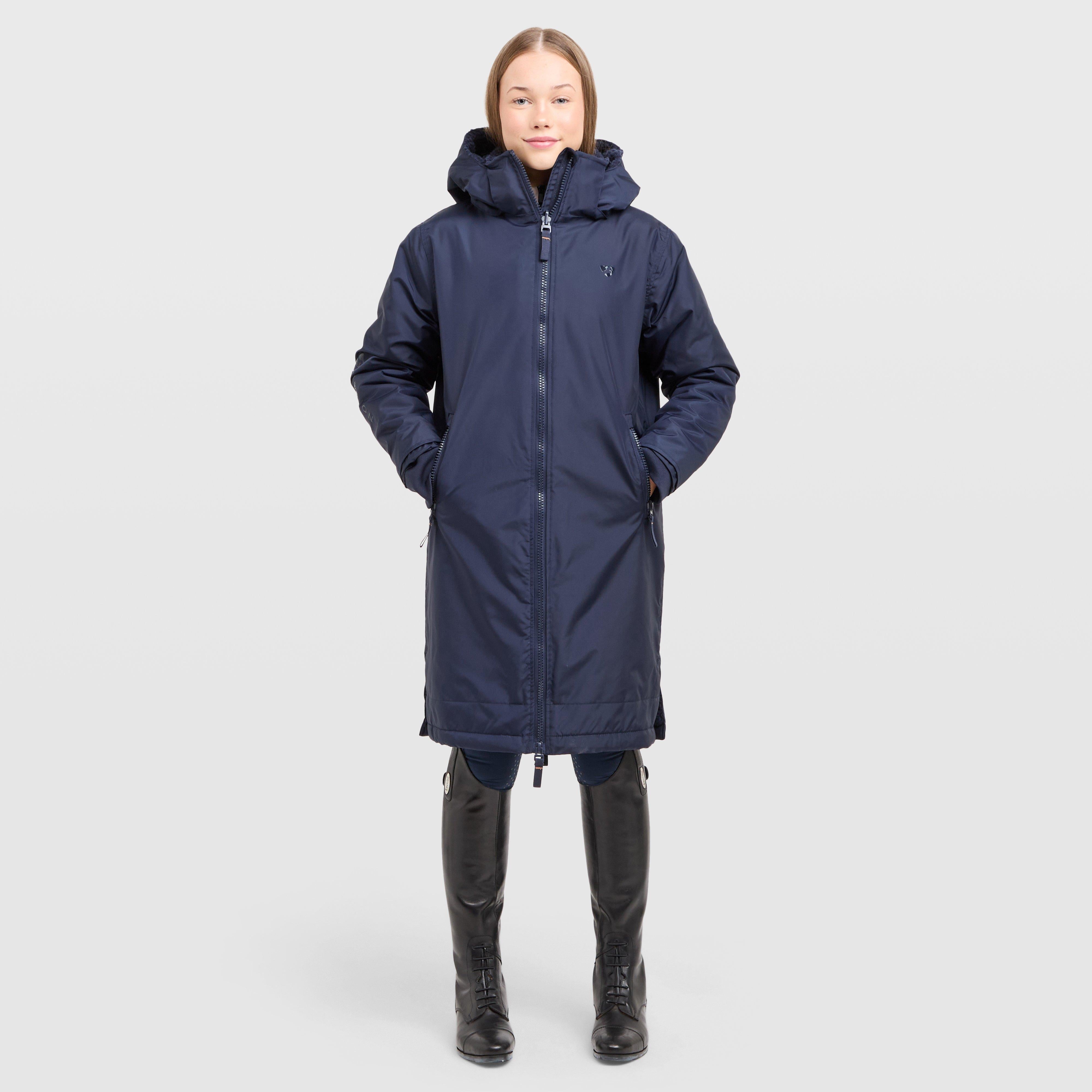 Kids Core All Weather Robe Navy