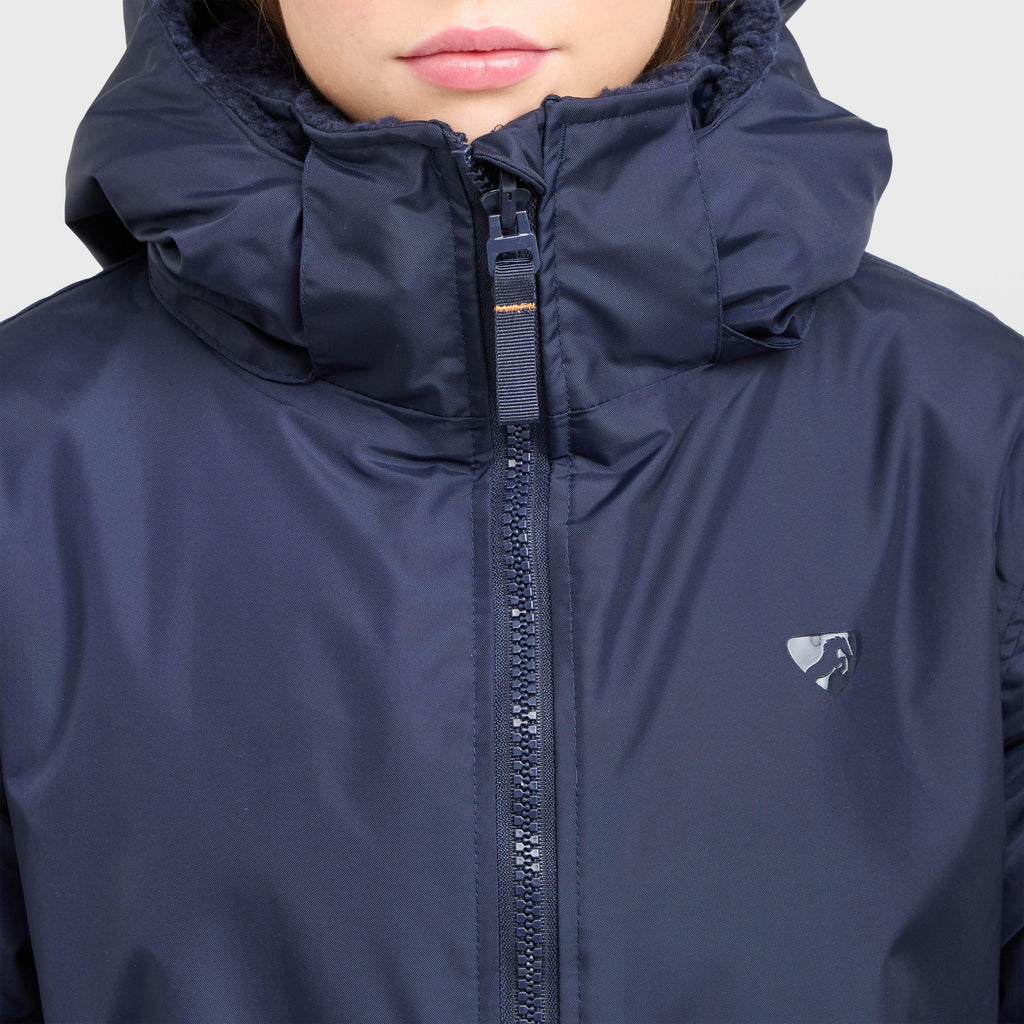 Kids Core All Weather Robe Navy