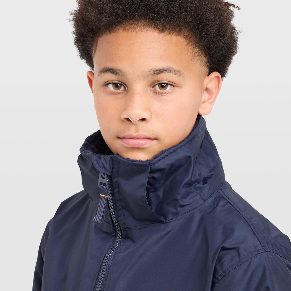 Kids Core All Weather Robe Navy