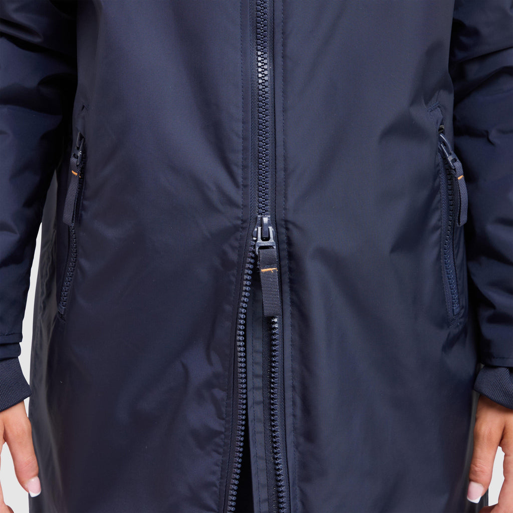 Kids Core All Weather Robe Navy