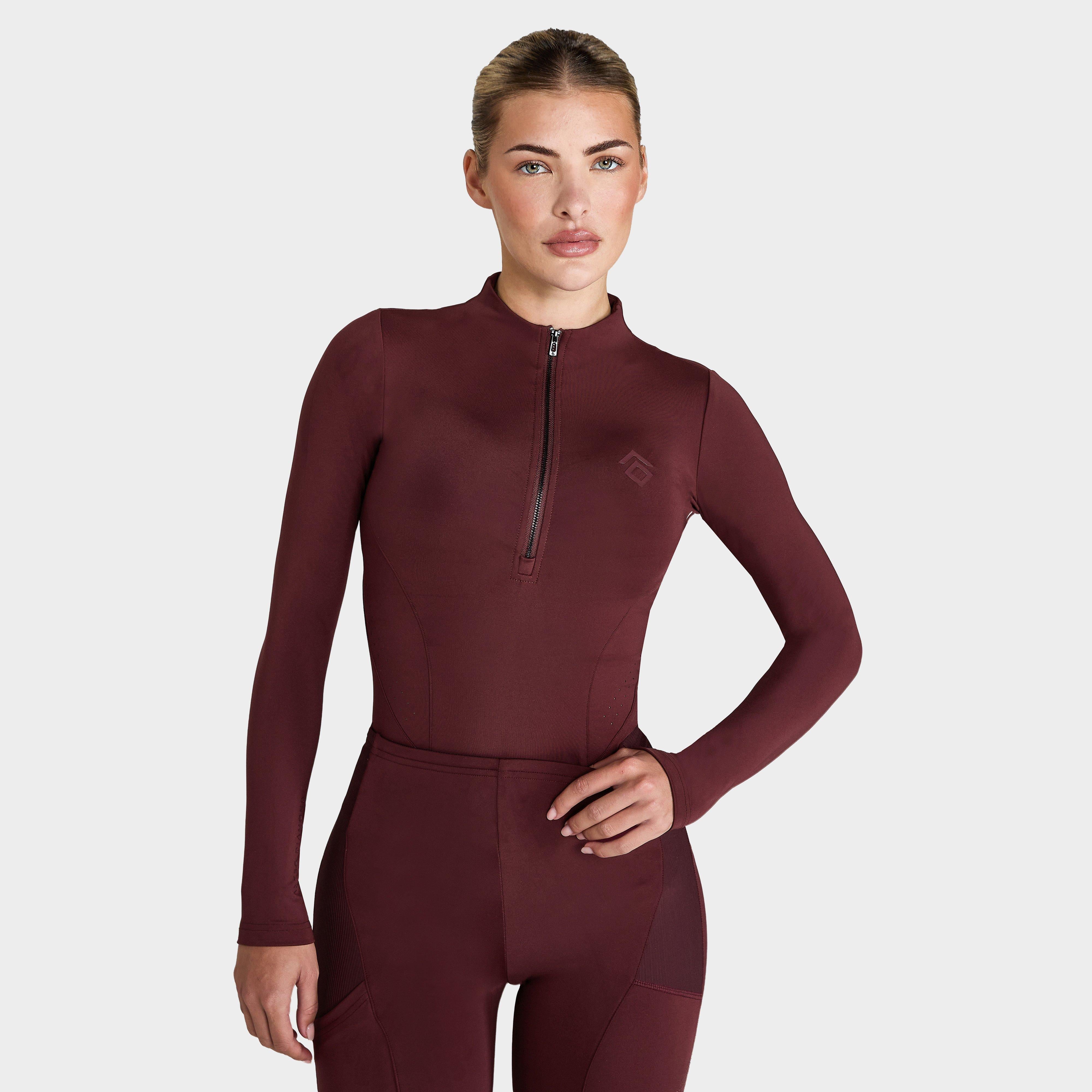 Women’s Core Long Sleeve Baselayer Cherry
