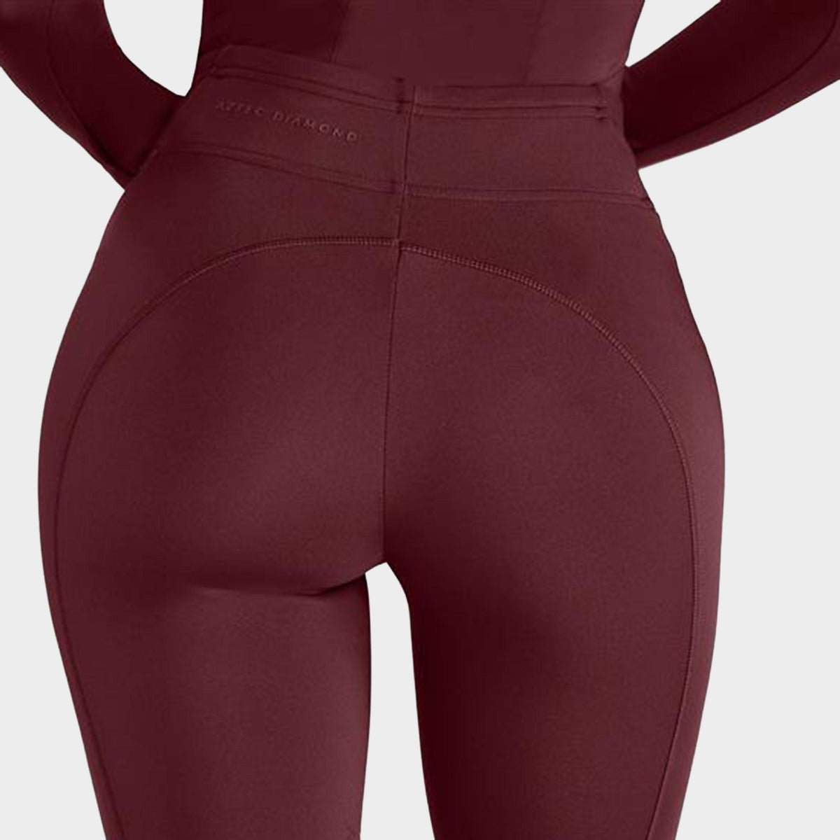 Women’s Core Knee Grip Leggings Cherry