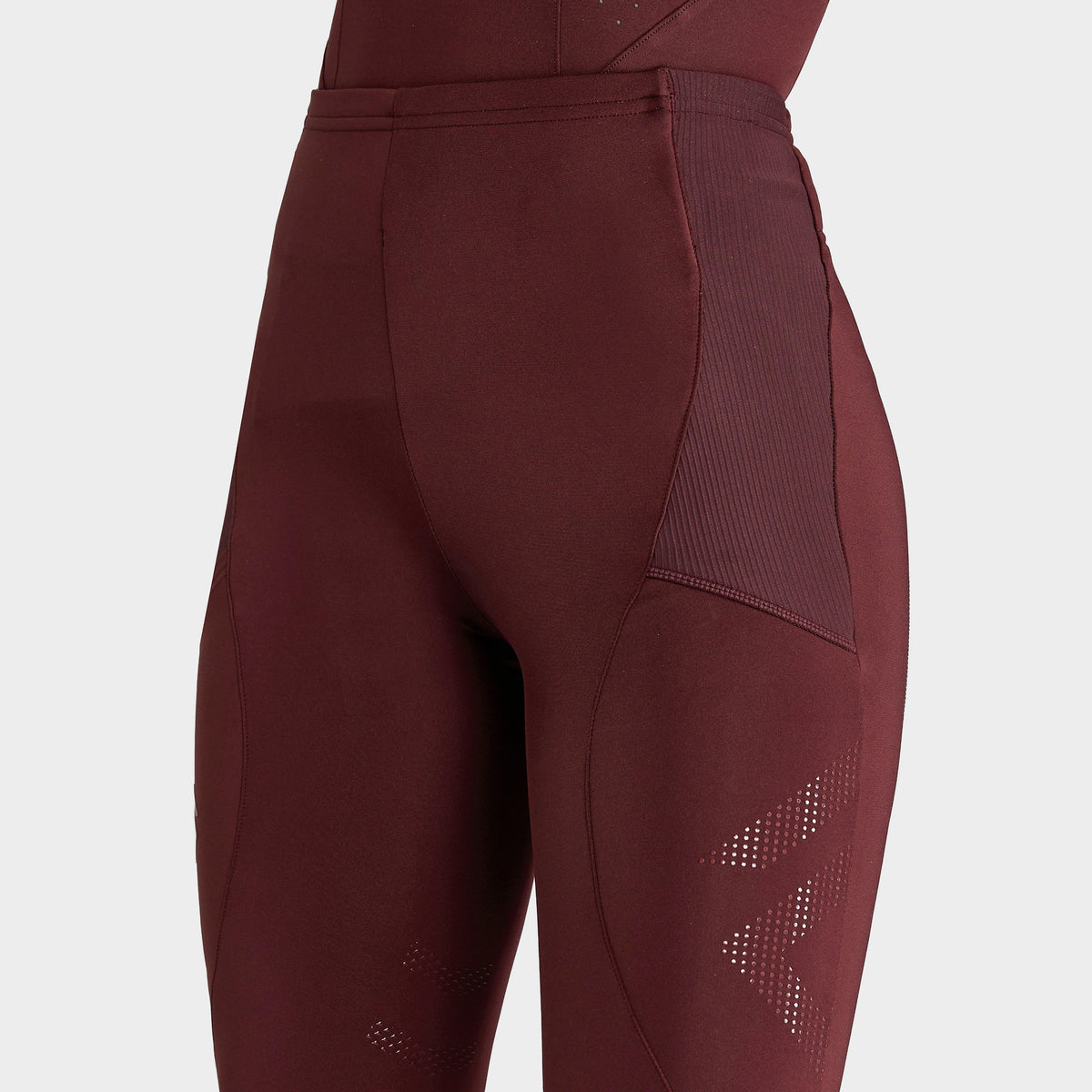 Women’s Core Knee Grip Leggings Cherry