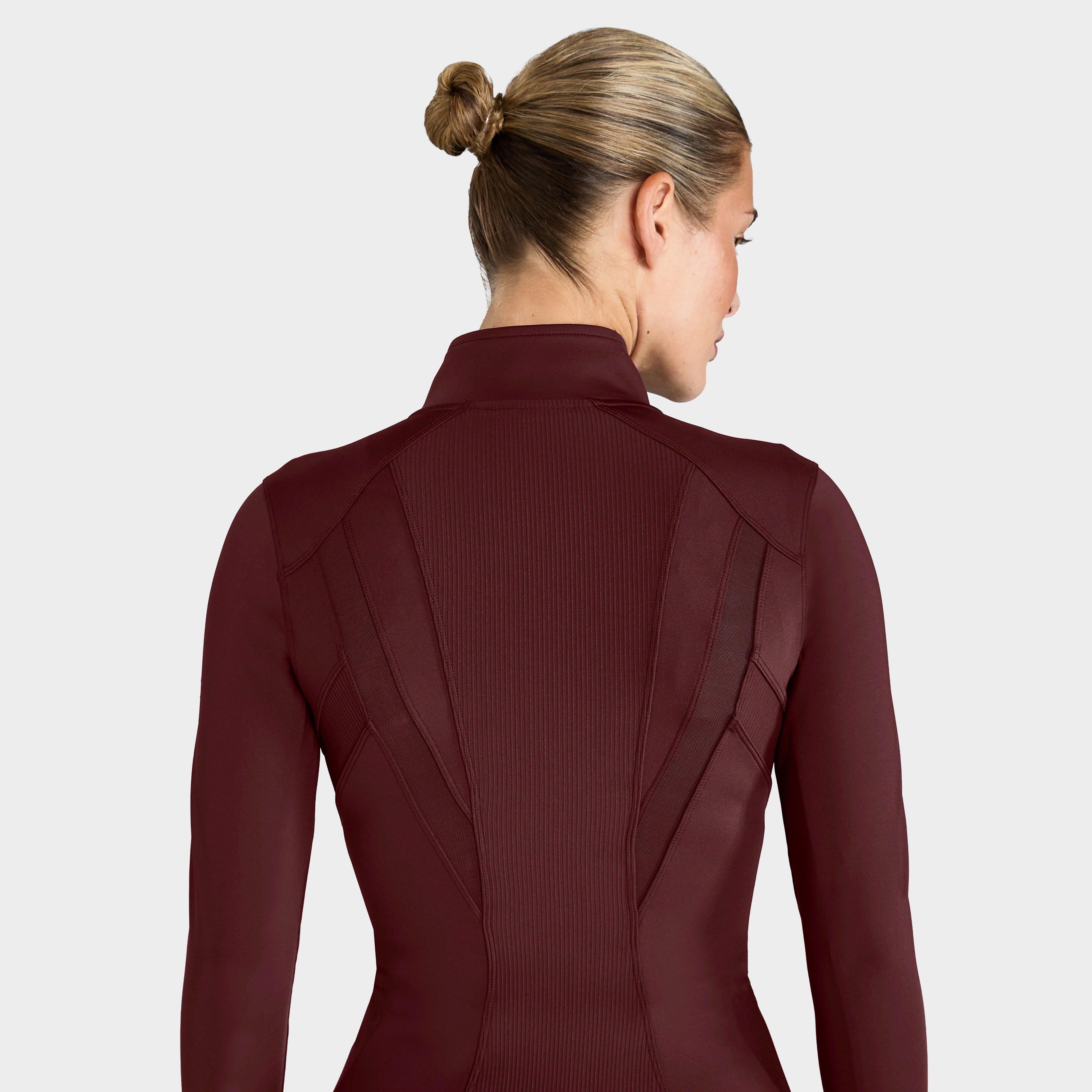 Womens Fitted Jacket Cherry