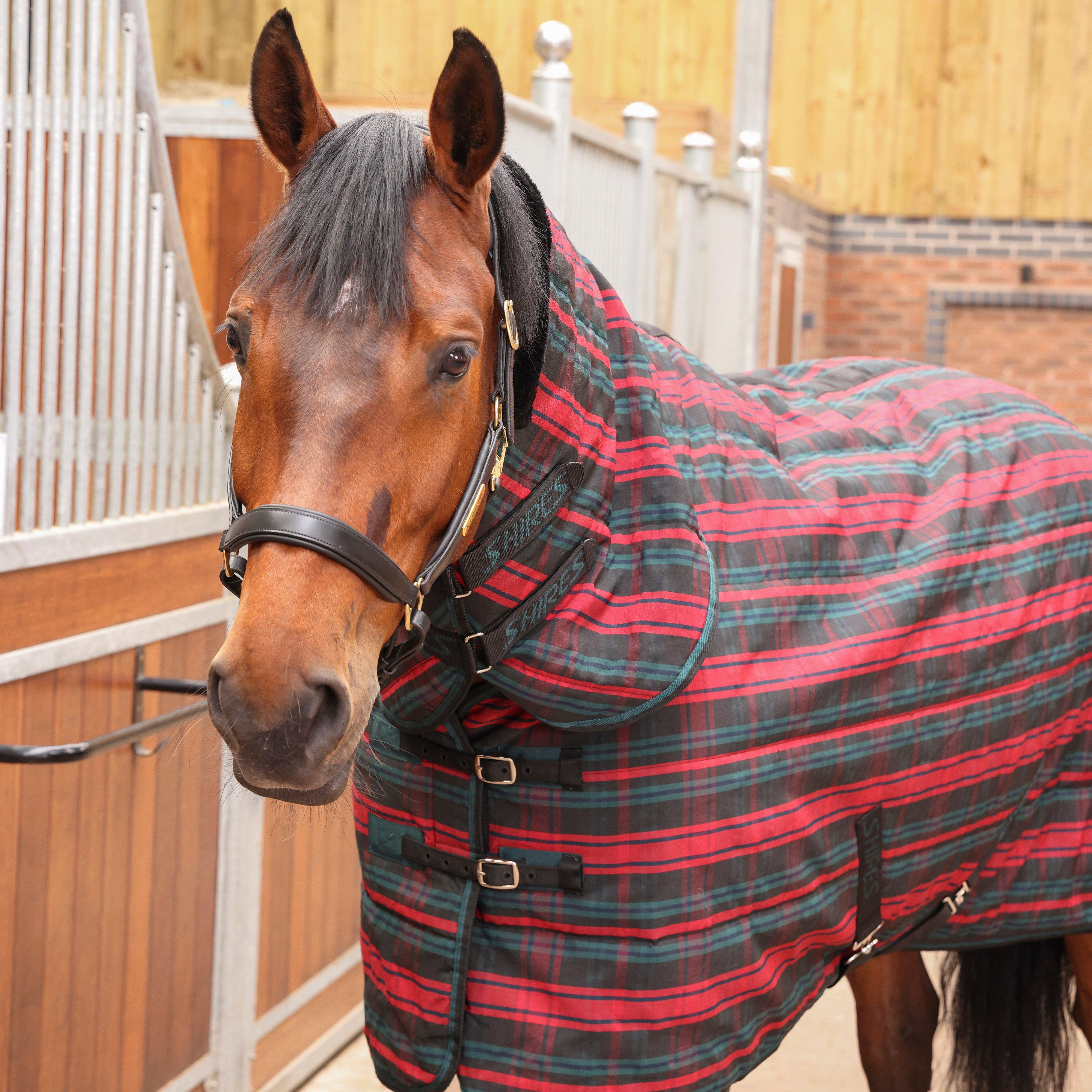 Tempest Plus 200 Stable Combo Rug Red Tartan