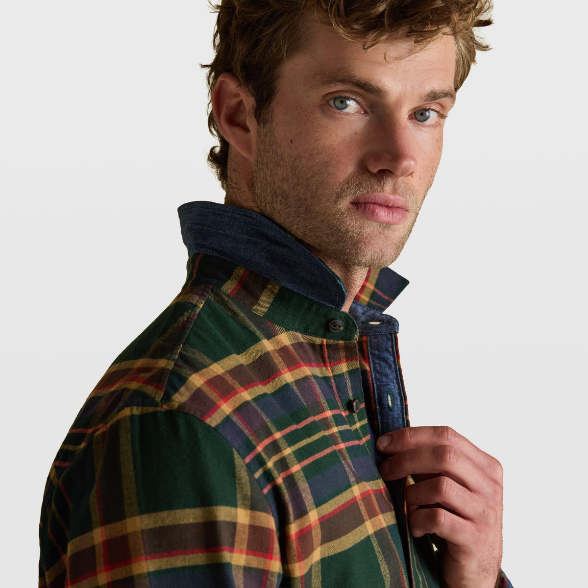 Men's Brushed Flannel Shirt
