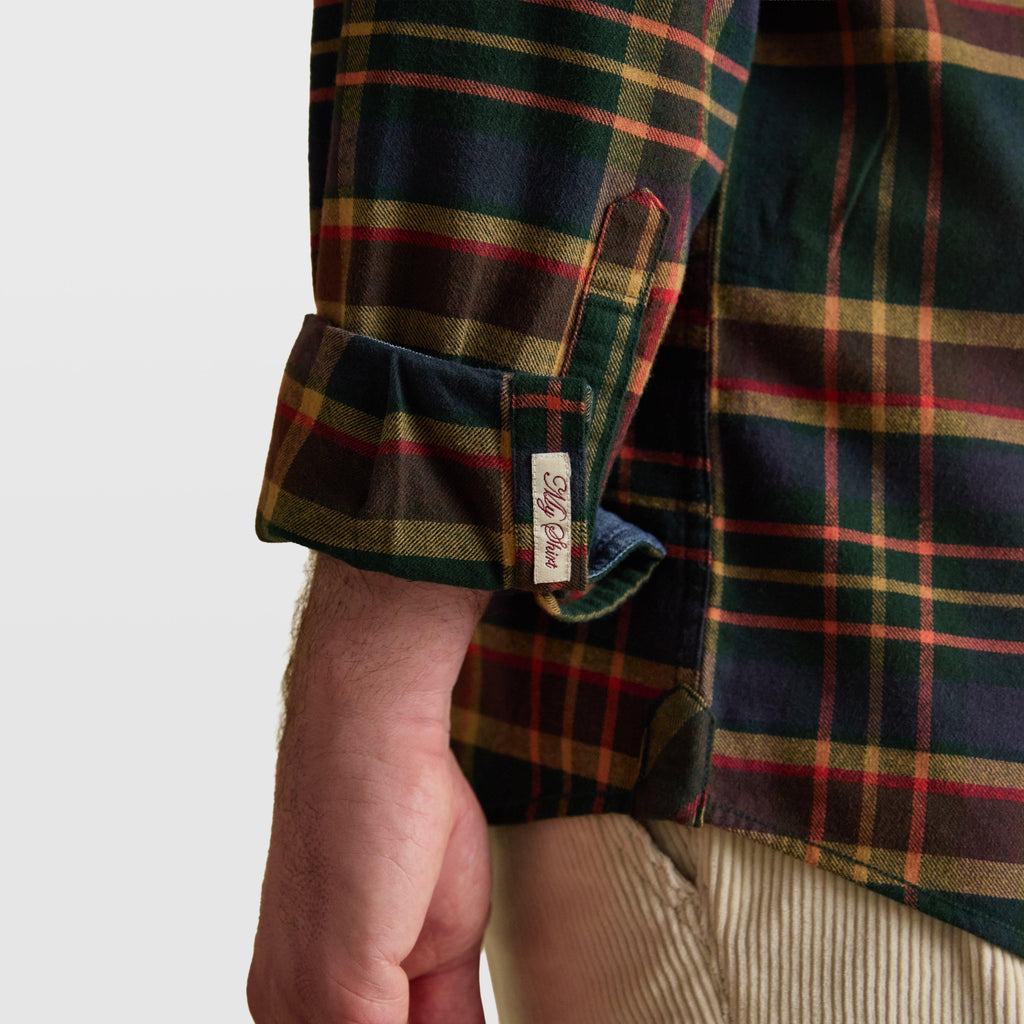 Men's Brushed Flannel Shirt