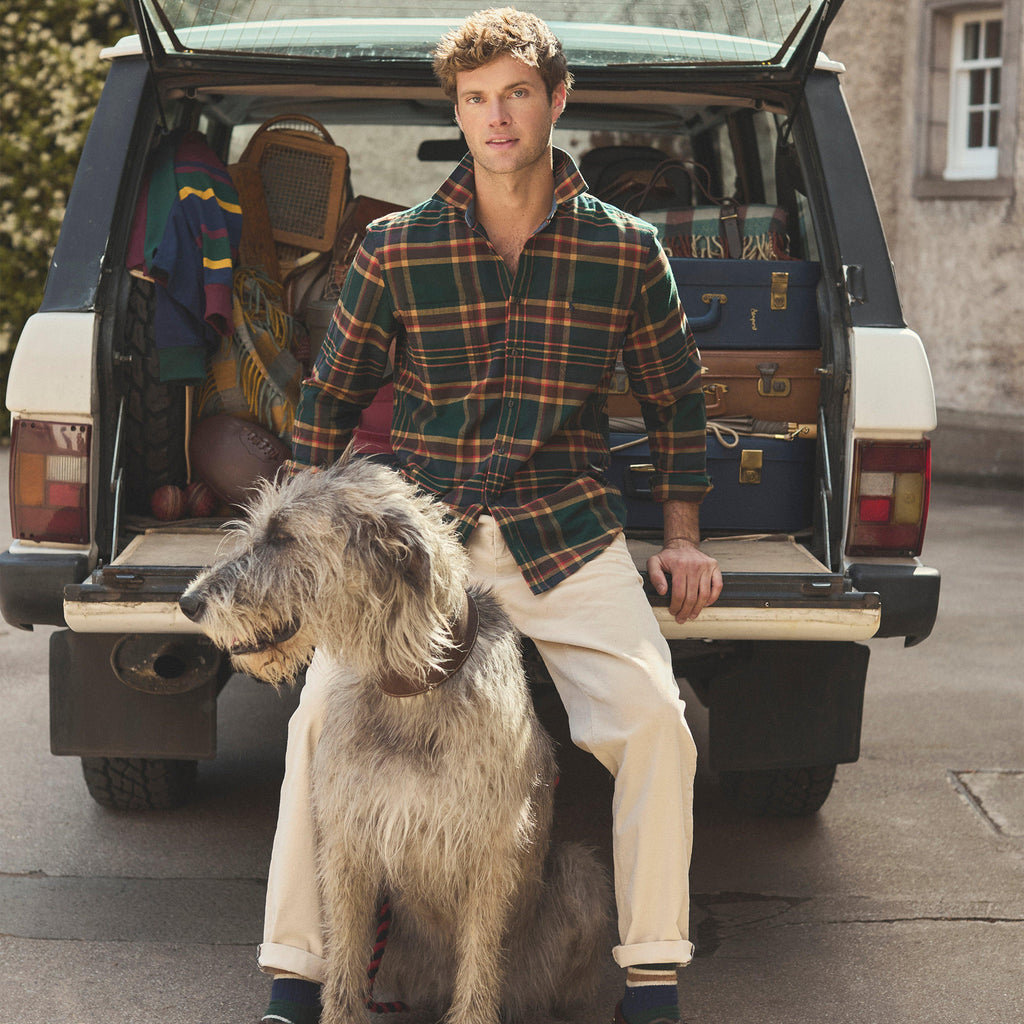 Men's Brushed Flannel Shirt