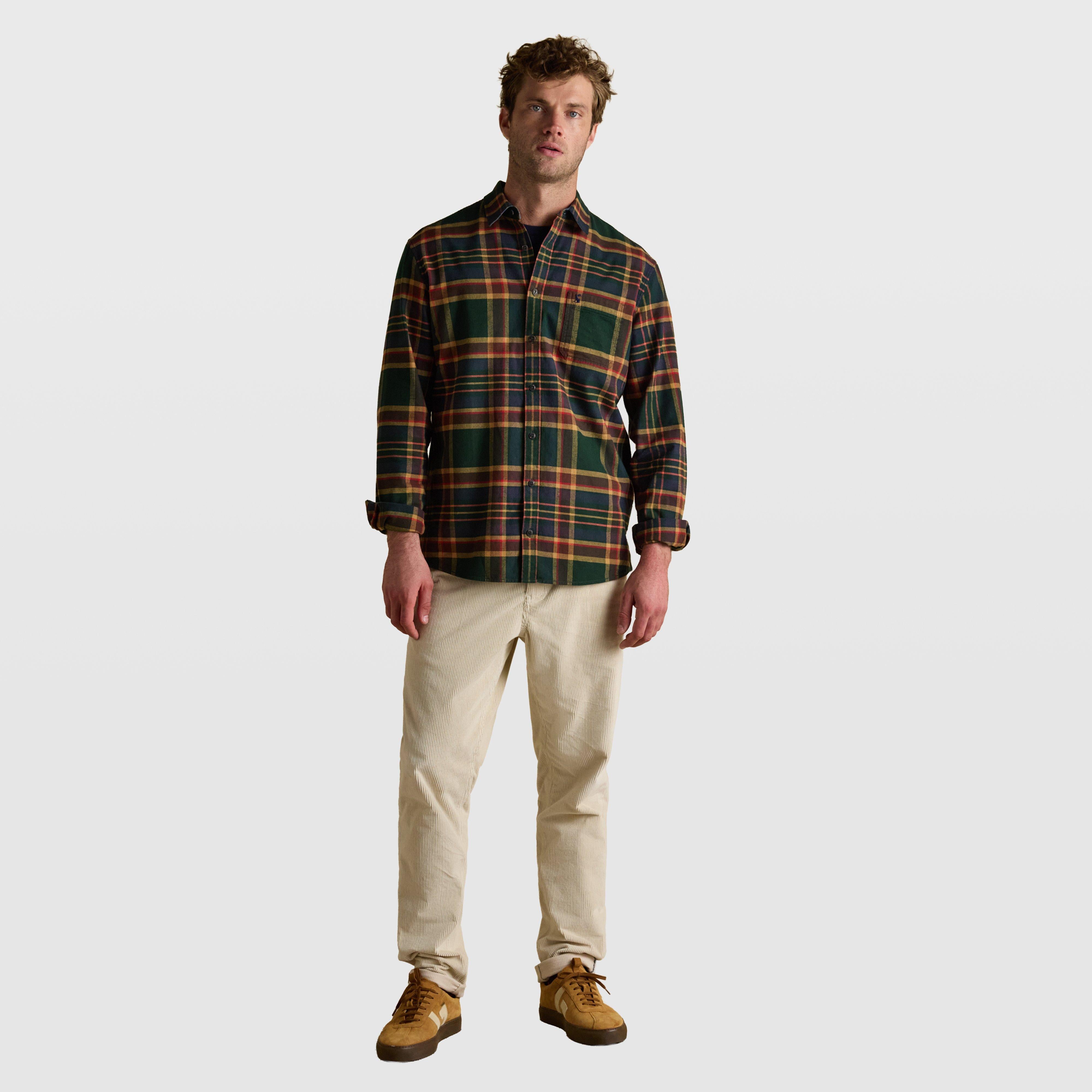 Men's Brushed Flannel Shirt