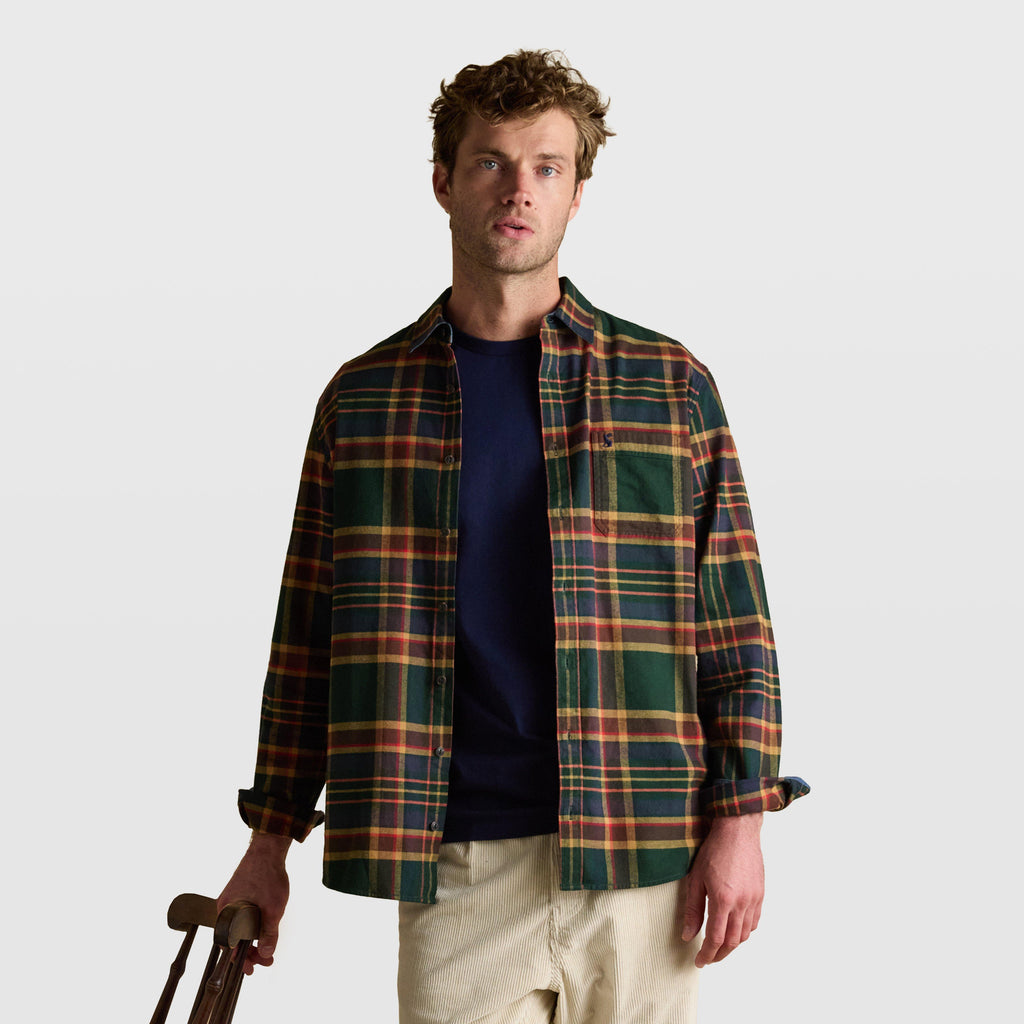 Men's Brushed Flannel Shirt