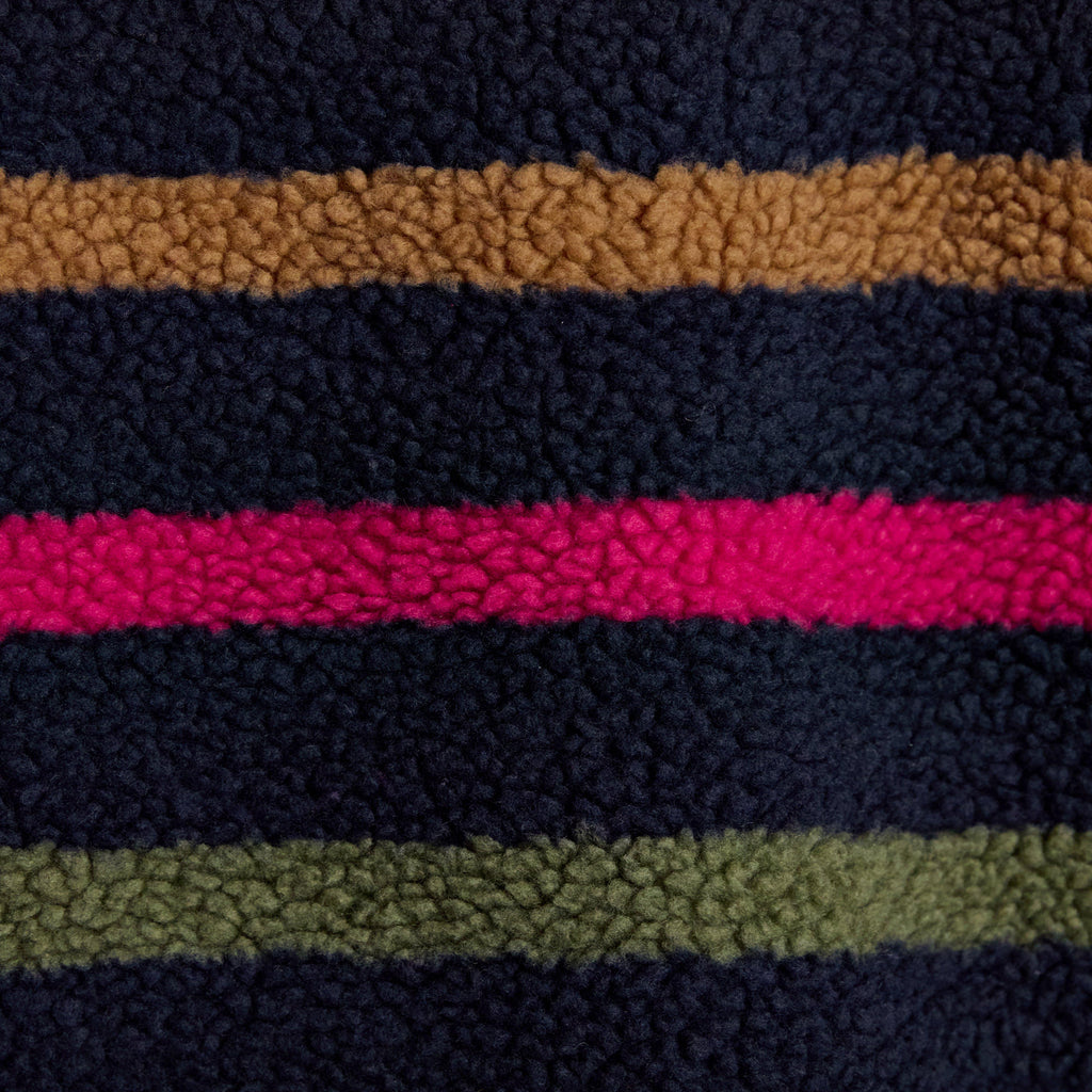 Women's Lottie Multi Stripe Borg Fleece