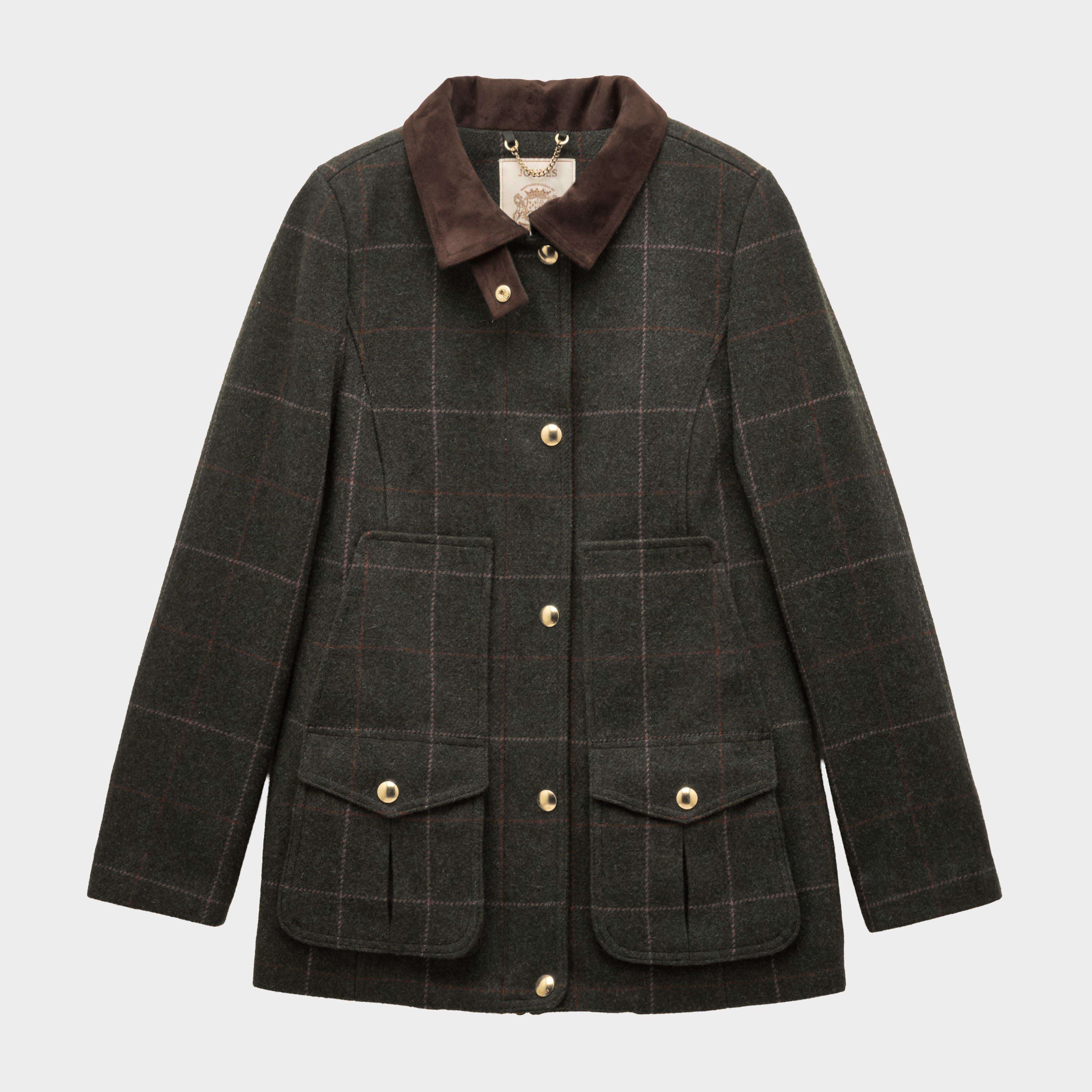 Women's Classic Fieldcoat Tweed Coat Grasmoor