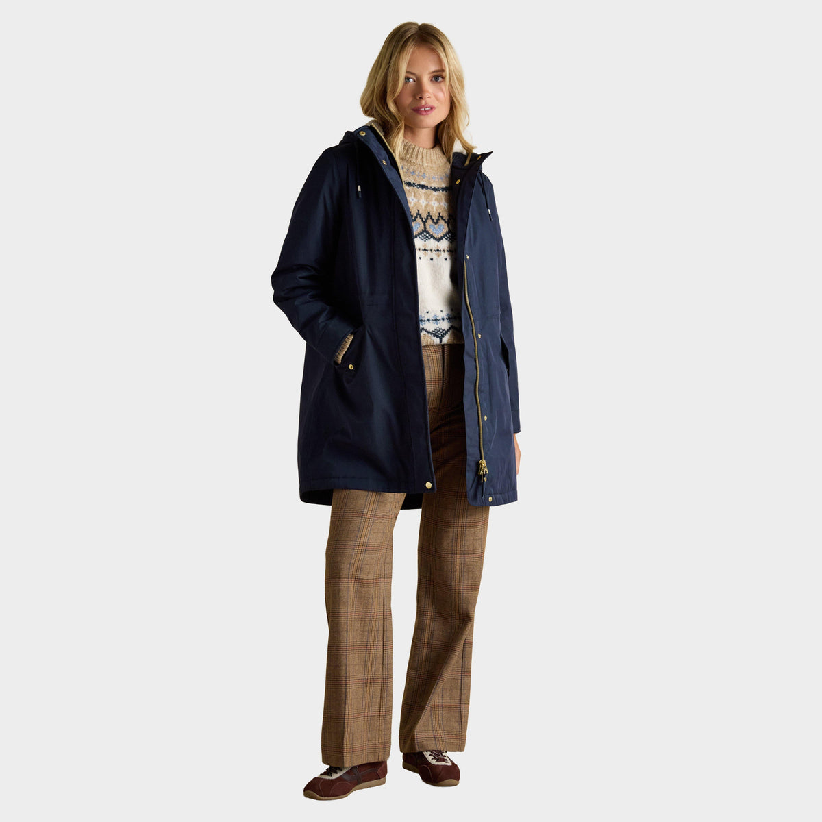 Women's Portwell Coat Navy