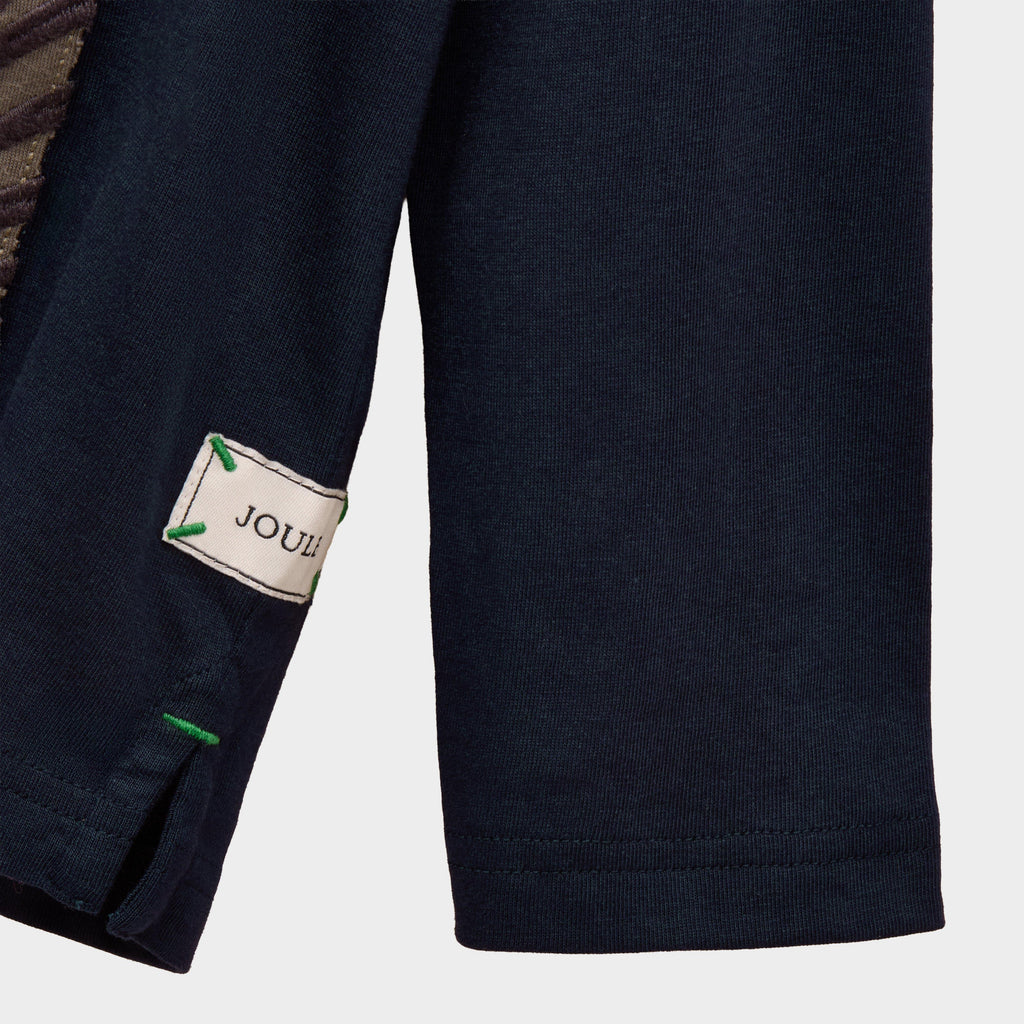 Childs Jack Long Sleeve Top Navy 3 - 6 Years