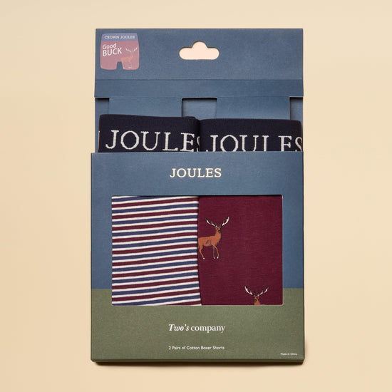 Men's Crown Joules Burgundy