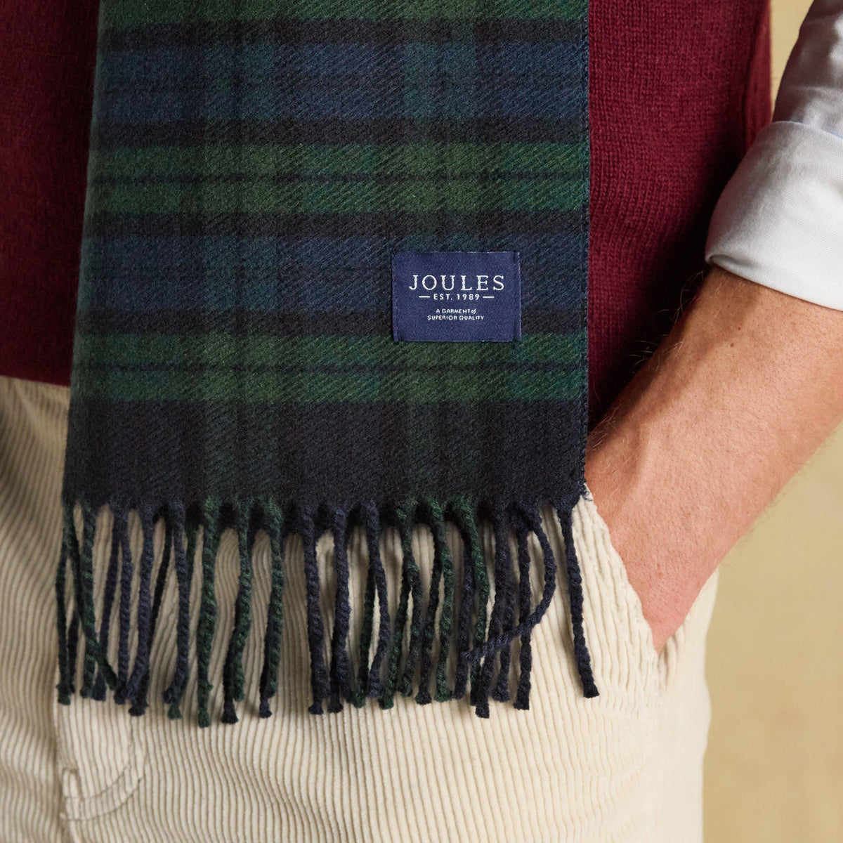 Unisex Langtree Navy Scarf