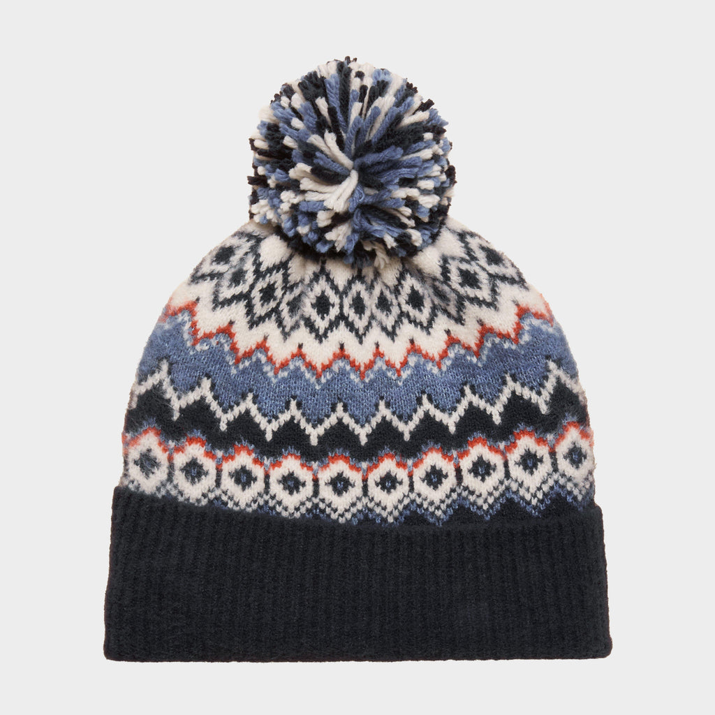 Women's Kara Bobble Hat Navy