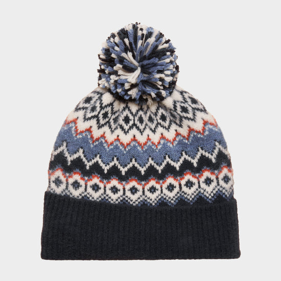 Women's Kara Bobble Hat Navy