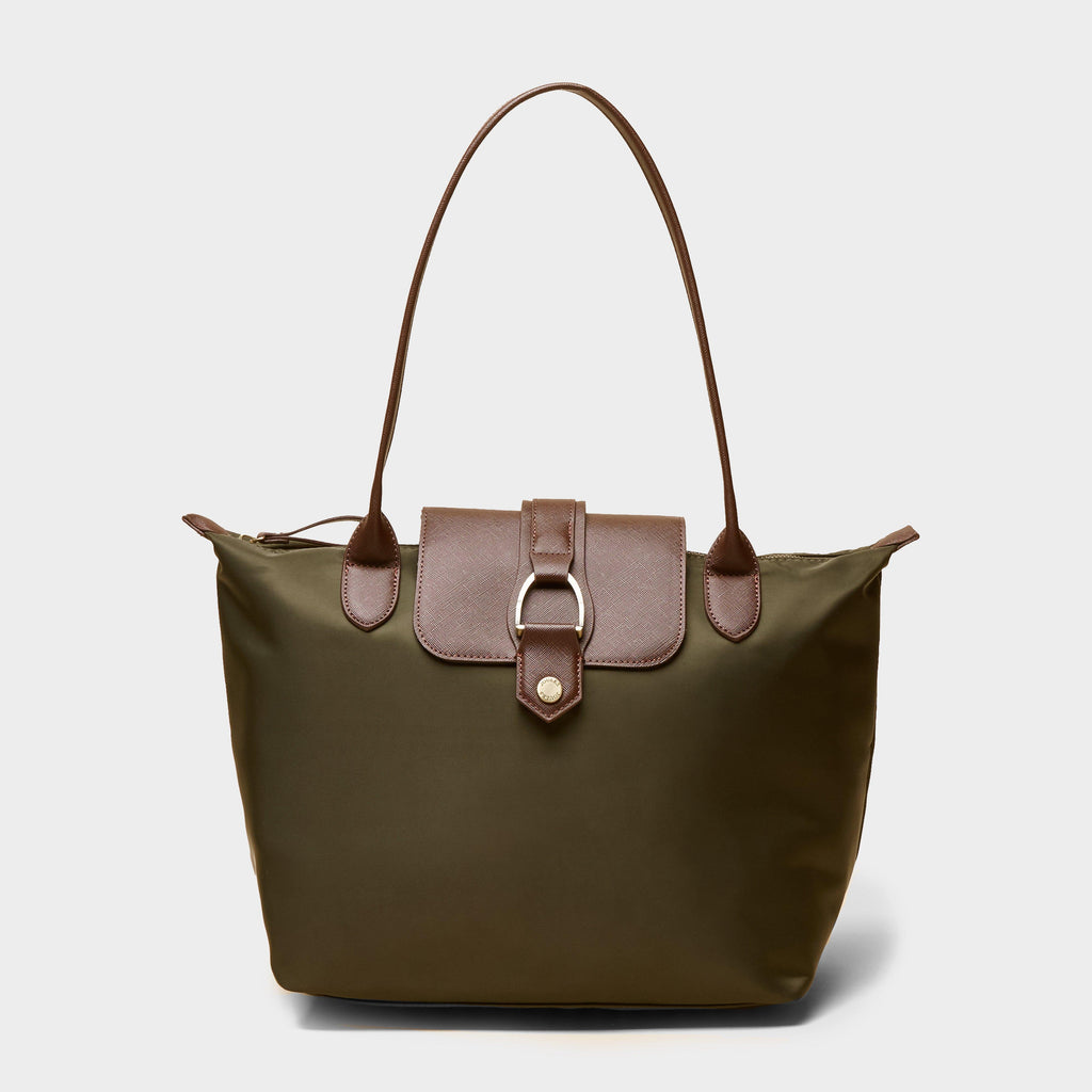 Edie Large Tote Bag Green