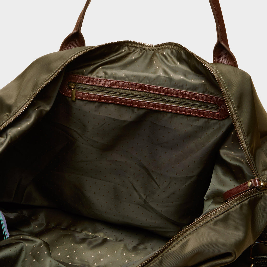 Edie Weekend Bag Khaki