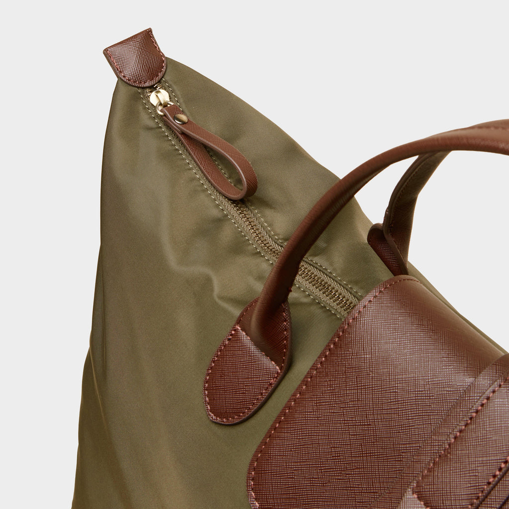 Edie Weekend Bag Khaki