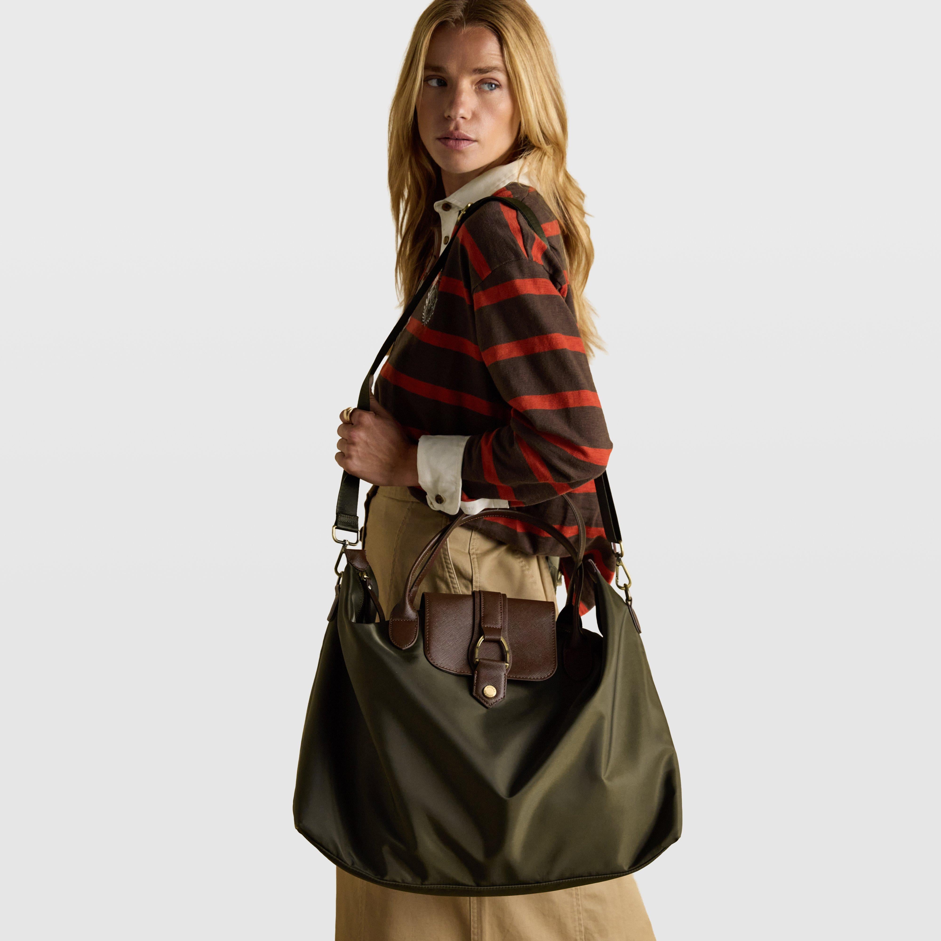 Edie Weekend Bag Khaki