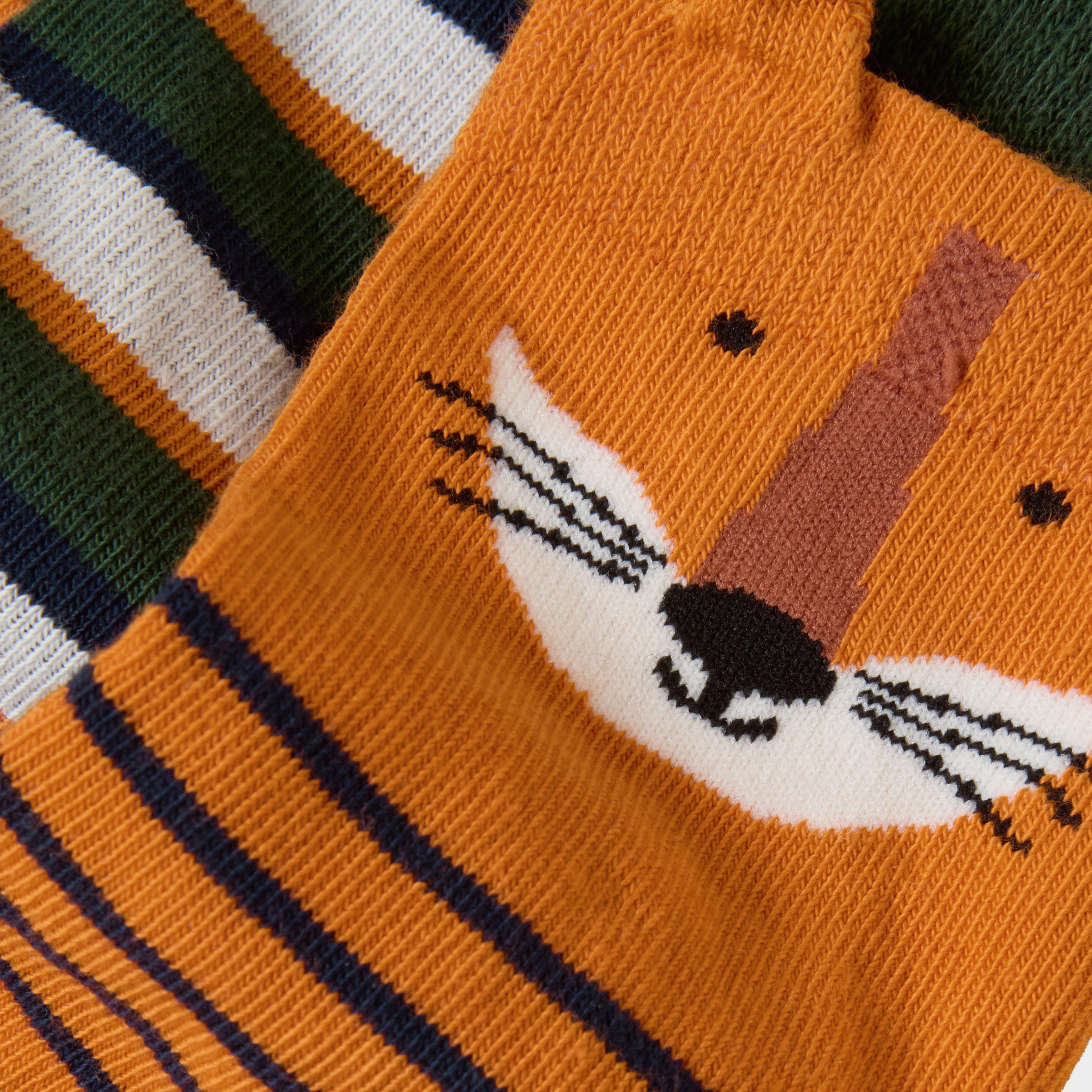 Kids Neat Feet Socks Orange