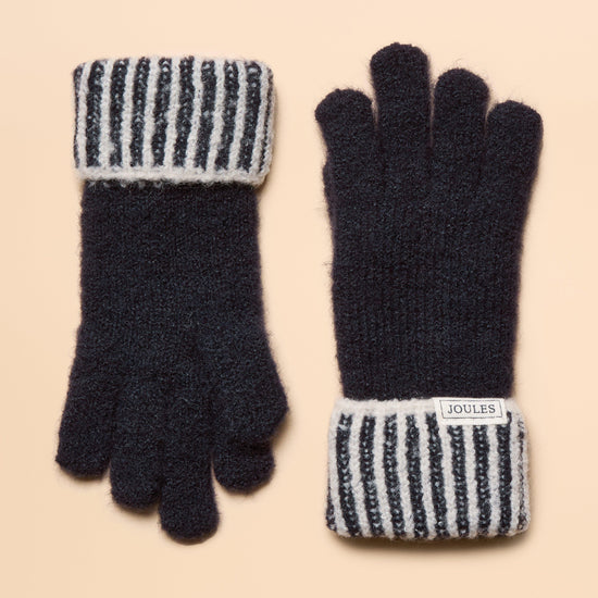 Kids' Wanderer Knitted Gloves Navy