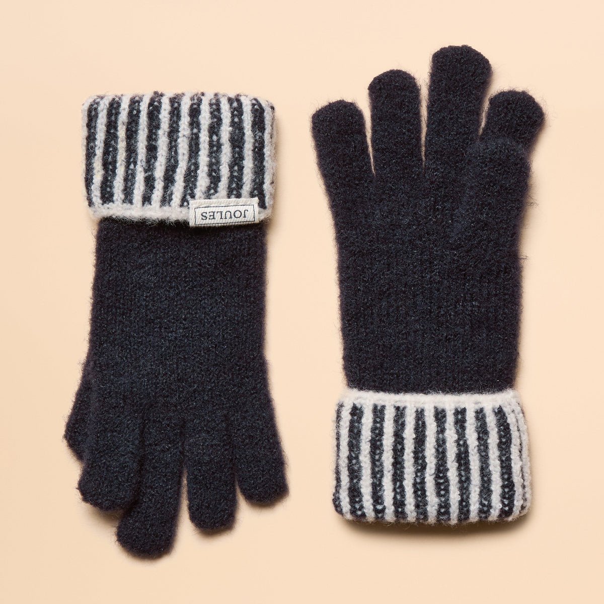 Kids' Wanderer Knitted Gloves Navy