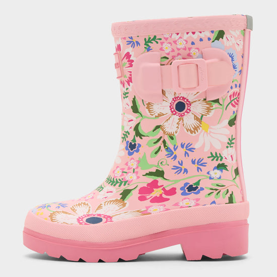 Kids' Floral Printed Wellies
