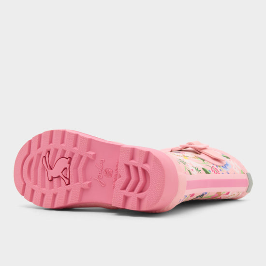 Kids' Floral Printed Wellies