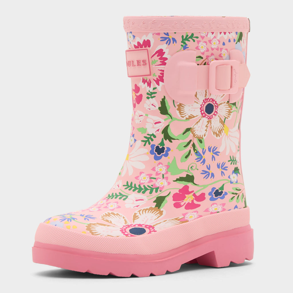 Kids' Floral Printed Wellies