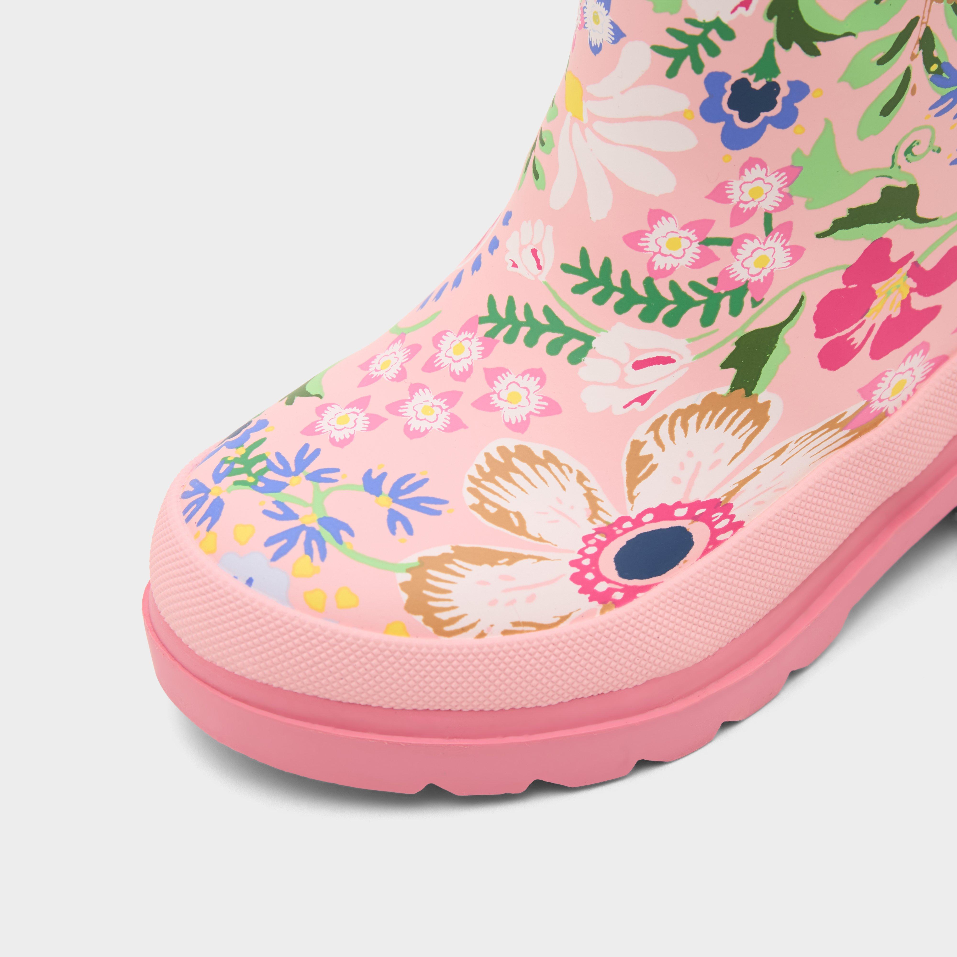Kids' Floral Printed Wellies