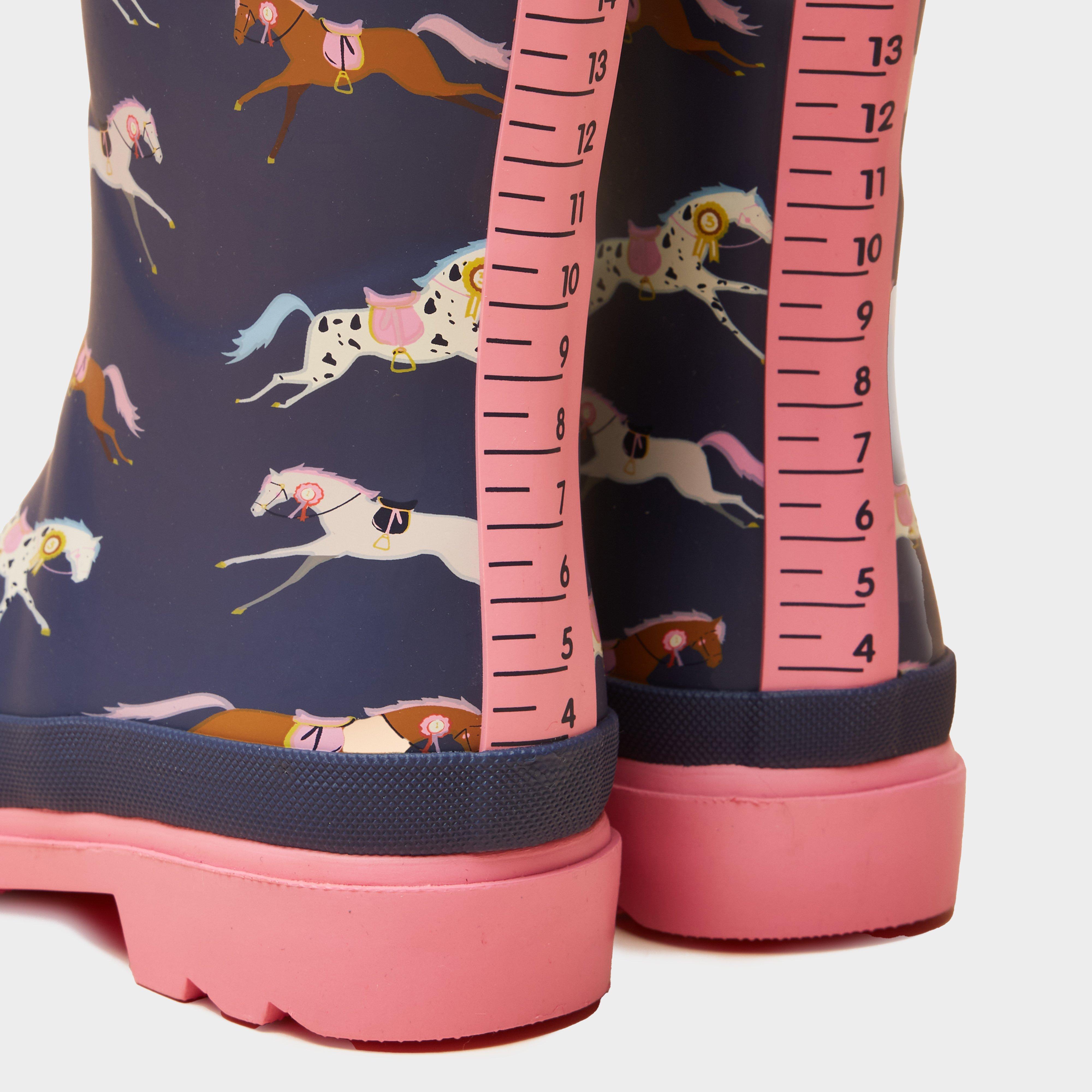 Kids' Horse Printed Wellies