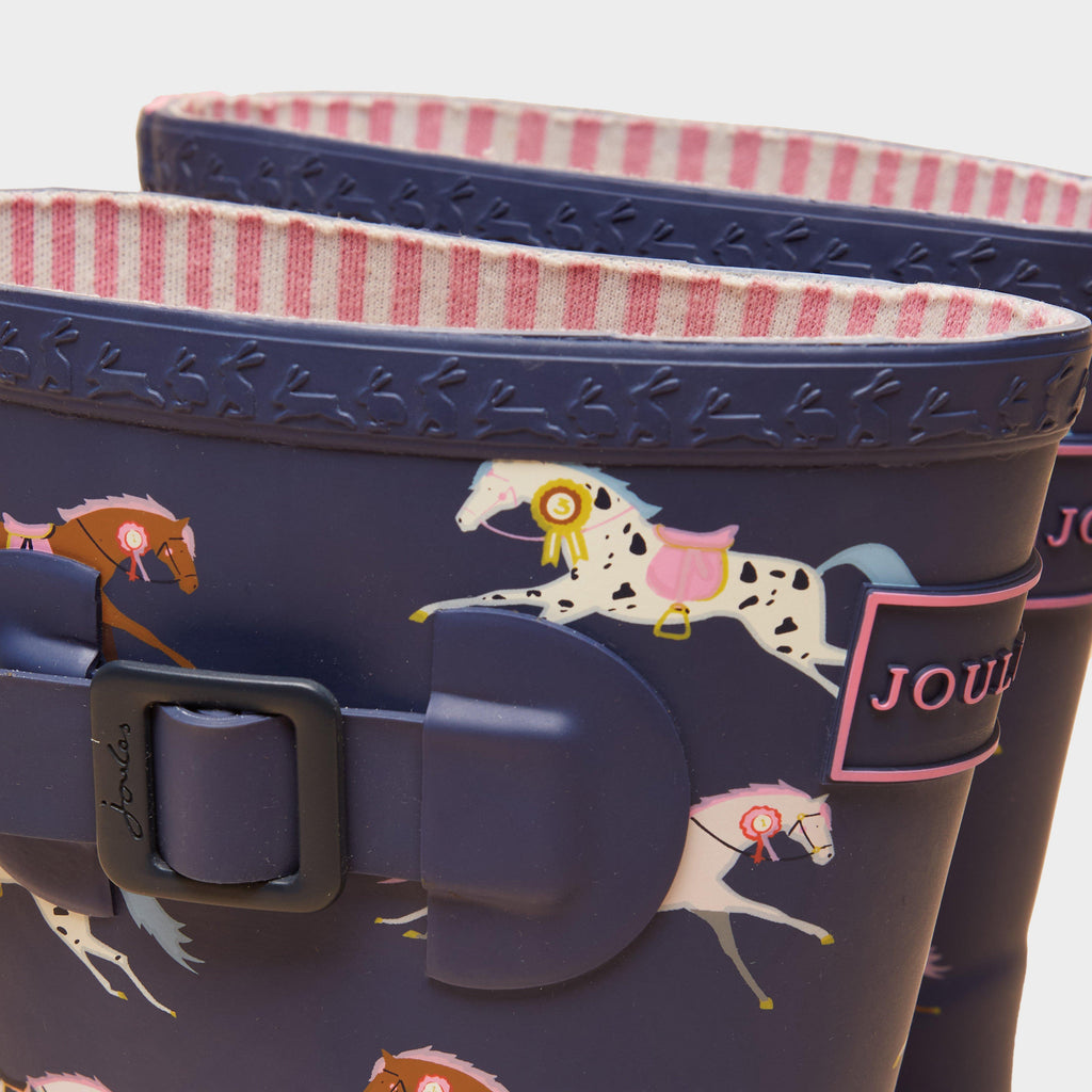 Kids' Horse Printed Wellies