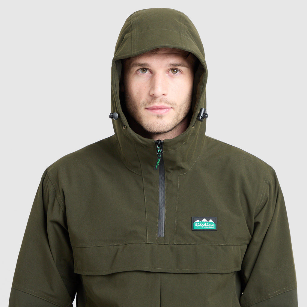 Mens Cambrian Smock Deep Forest